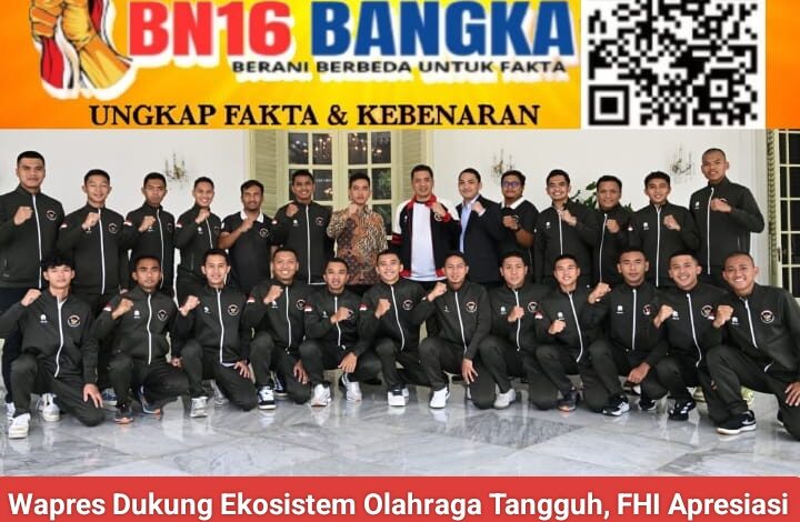 Terima FHI, Wapres Dorong Hoki Indonesia Tembus Panggung Internasional