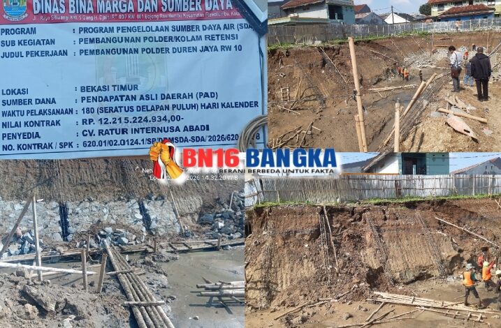 Ketum PKAP-RI Ungkap Kejanggalan Dugaan Proyek Pembangunan Polder Duren Jaya Sebesar Rp12,2 Miliar APBD Kota Bekasi