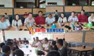 Jaga Hubungan yang Intens Dengan Unsur Legislatif, Rudianto Tjen Sapa para Jurnalis Belitung dalam Suasana Santai di Kongdjie Coffee