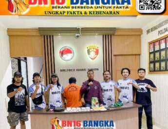 Polda Babel Berhasil Tangkap Seorang Karyawan Honorer di Hotel Pangkalpinang Usai Miliki Sabu dan Pil Ekstasi