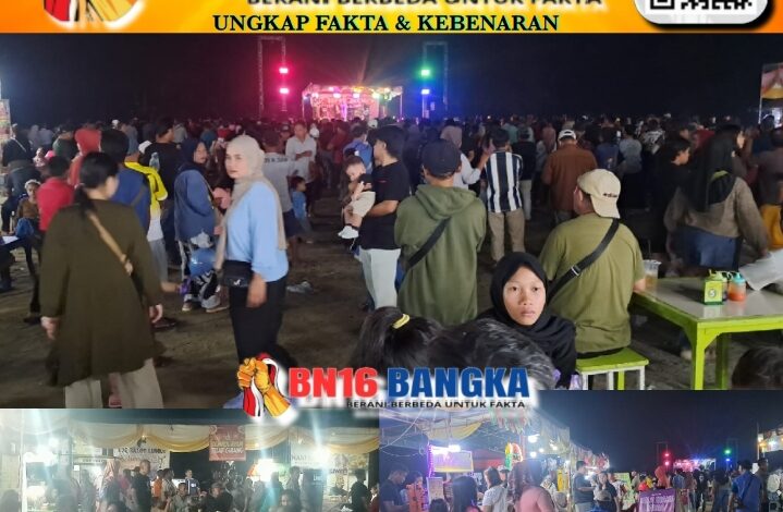 Penutupan Bazar UMKM PJS HUT ke-4 Kampong Kite, Berlangsung Meriah dan Dipadati Ribuan Pengunjung