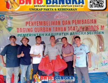 Idul Adha 1447 H, Pemkab Basel Gandeng PJS Bangka Selatan dalam Semangat Berbagi