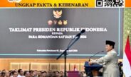 Beri Taklimat Kepada 1.500 Komandan Satuan TNI, Presiden Prabowo Kobarkan Semangat Juang dan Soliditas