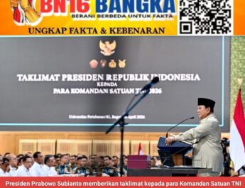 Beri Taklimat Kepada 1.500 Komandan Satuan TNI, Presiden Prabowo Kobarkan Semangat Juang dan Soliditas