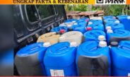 Polda Babel Gerebek Gudang Penimbunan BBM Subsidi Di Pangkalpinang, Ribuan Liter Solar Disita