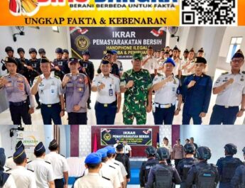 Berantas Narkoba dan HP Ilegal, Karutan Mentok Pimpin Razia Besar-besaran di Kamar Hunian