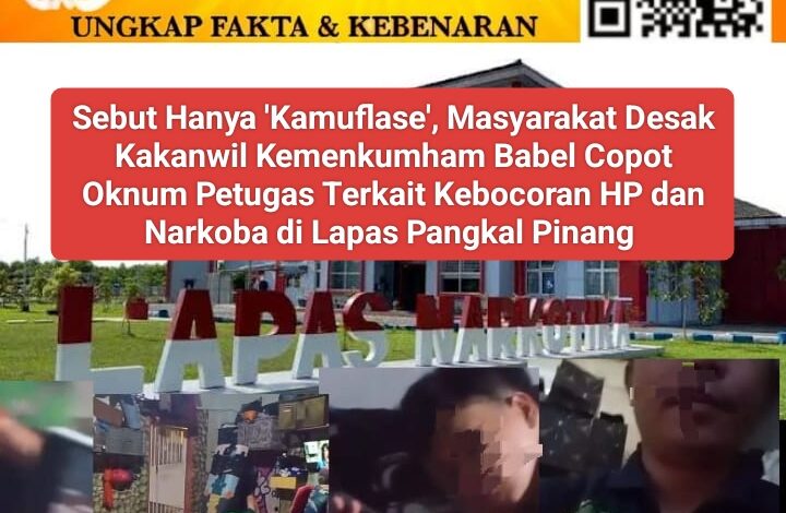 Hukum Tumpul di Balik Jeruji: Rekam Jejak Kamar Koordinasi dan Dugaan Praktik Lancung di Lapas Narkotika Pangkalpinang