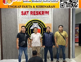 Ditinggal Menginap, Motor Warga Belo Laut Digondol Tetangga; Pelaku Ditangkap di Pangkalpinang
