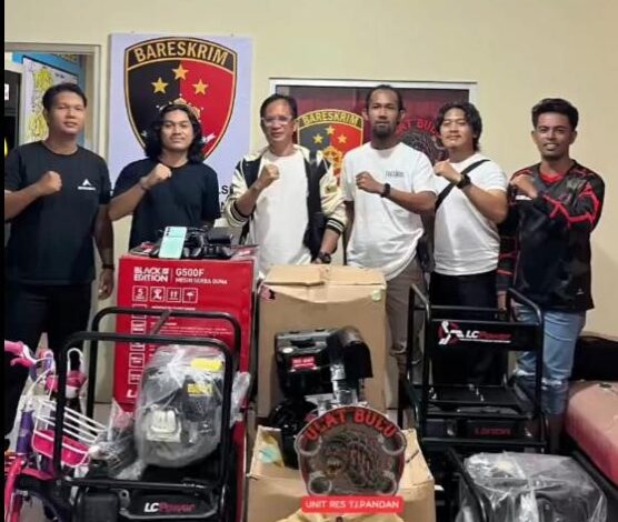 Aksi Cepat Tim Ulat Bulu Polsek Tanjungpandan Ringkus Pencuri Lintas Kabupaten