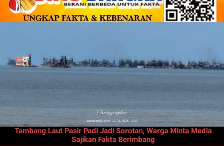 Tambang Laut Pasir Padi Jadi Sorotan, Warga Minta Media Sajikan Fakta Berimbang