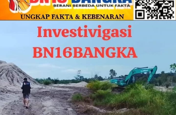 Aktivitas Tambang Ilegal di IUP PT Timah Belo Laut Tetap Eksis, Diduga Ada ‘Sinyal Hijau’ dari Oknum Besar