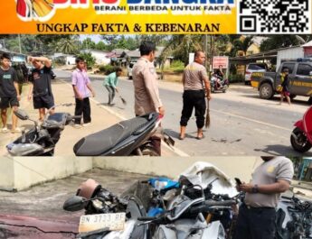 Keluar dari Rumah Makan, Pengendara Sepeda Motor Tewas Ditabrak Pelajar di Pelangas