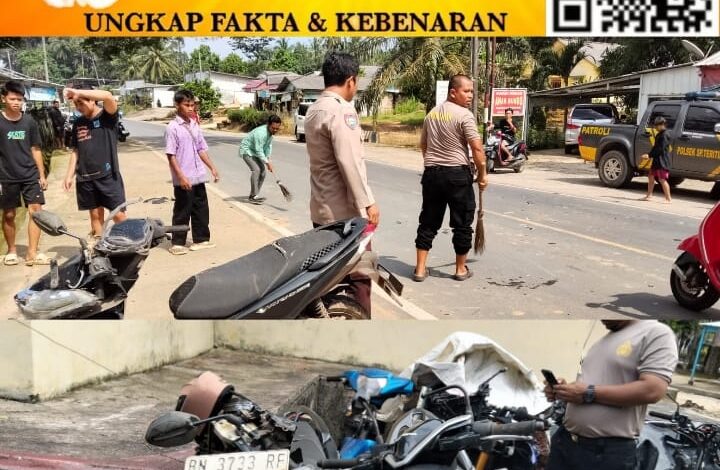 Keluar dari Rumah Makan, Pengendara Sepeda Motor Tewas Ditabrak Pelajar di Pelangas