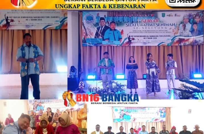 HUT ISABABEL Ke-5 Gelar Silaturahmi Seniman Se-Pulau Belitong, Pererat Persaudaraan antar Pelaku Seni