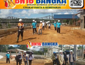 Proyek APBN 2025 Kampung Nelayan Merah Putih di Desa Sungai Padang Senilai Rp12 Miliar Dilakukan Pembongkaran