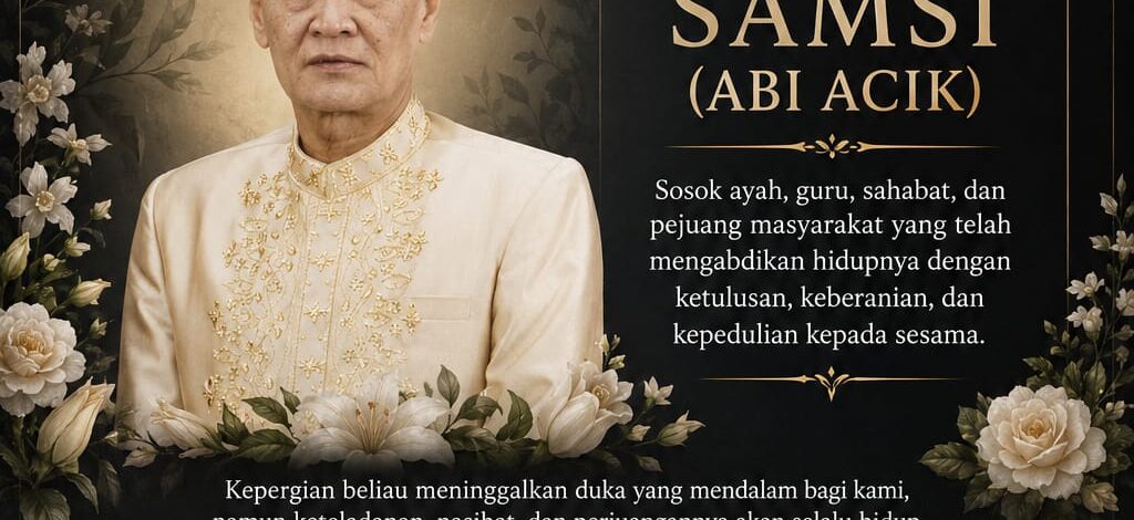Tokoh Masyarakat Babel Abi Acik Tutup Usia, Kepergiannya Tinggalkan Duka Mendalam