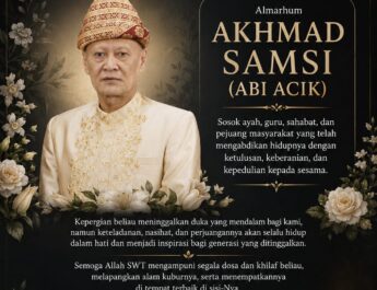Tokoh Masyarakat Babel Abi Acik Tutup Usia, Kepergiannya Tinggalkan Duka Mendalam