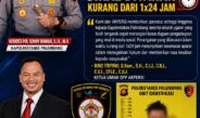 AKPERSI Apresiasi Kinerja Polrestabes Palembang, Terduga Pelaku Penganiayaan Viral Berhasil Ditahan Kurang dari 1×24 Jam