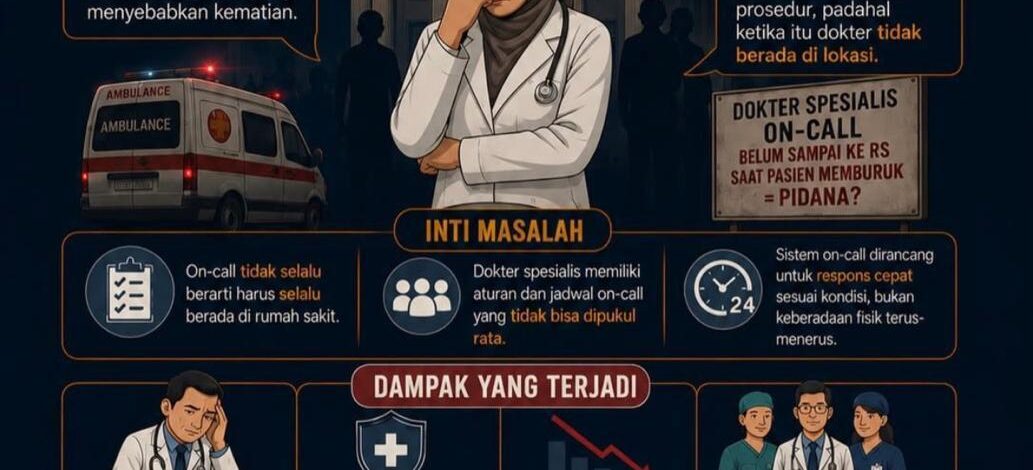 Tuntutan 4,5 Tahun Penjara terhadap dr. Ratna, Alarm Serius bagi Sistem Pelayanan Kesehatan Nasional