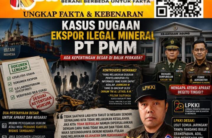 LPKKI: Jika Dokumen Lengkap, Mengapa PT PMM Terlihat Seperti Target Operasi?