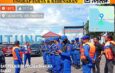 Polres Bangka Barat Tertibkan Ponton Tambang Ilegal di Teluk Kelabat Dalam, Empat Unit Berhasil Diamankan