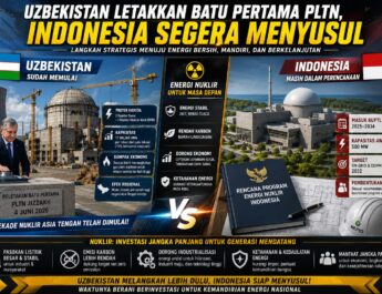Uzbekistan Letakkan Batu Pertama PLTN, Indonesia Segera Menyusul