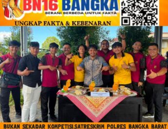 Sinergi di Balik Wajan: Kisah Satreskrim Polres Bangka Barat Racik Udang Bakar Madu di Lomba Nasi Goreng