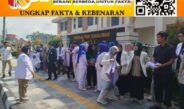 Dokter, Perawat dan Pegawai Klinik Padati Depan PN Pangkalpinang, Solid Dukung dr Ratna