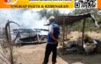 Rumah Papan dan Satu Unit Mobil di Tempilang Hangus Terbakar, Kerugian Ditaksir Capai Rp300 Juta