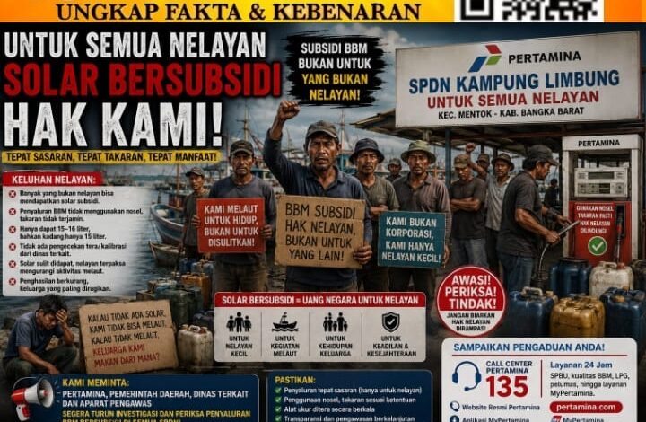 Sulit Melaut karena Solar, Nelayan Mentok Pertanyakan Penyaluran BBM Bersubsidi