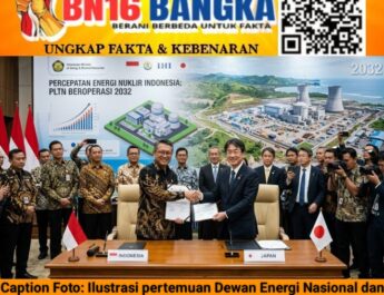 Indonesia–Jepang Percepat PLTN, Pemerintah Targetkan Reaktor Nuklir Pertama Beroperasi Tahun 2032