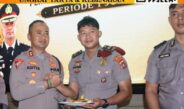 Sambut Kenaikan Pangkat, Puluhan Personel Polres Bangka Barat Tanam 43 Pohon di Lahan Mako