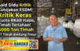 Said Didu: Kuota RKAB Terlalu Kecil, Ribuan Ton Timah Legal Terancam Beralih ke Jalur Ilegal