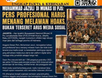 Hari Terakhir Munas III PJS, Dewan Pers Ingatkan Wartawan Jaga Etika dan Siap Hadapi Disrupsi Digital