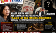 Aswadi SH: Status Saksi Bukan Tameng untuk Menghindari Kewajiban Hukum
