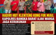 Hadir di Tengah Masyarakat, Polres Bangka Barat Pastikan Perayaan HUT Klenteng Kong Fuk Miau Berjalan Aman dan Harmonis