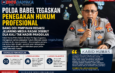 Polda Babel Tegaskan Penegakan Hukum Profesional, Bang Doi Pimpinan Redaksi Jejaring Media Radak Disebut Dua Kali Tak Hadiri Panggilan