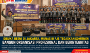 Ratusan Delegasi Padati Munas III PJS, Transformasi Jurnalis Siber dan Konstituen Dewan Pers Jadi Fokus Utama