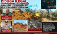 Diduga Ilegal, Aktivitas Penambangan Berkedok Penggalian Tanah di Belakang RSUD Bangka Barat Jadi Sorotan
