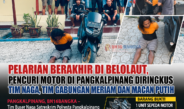Bawa Kabur Motor Teman Kerja, Pria Asal Lampung Diringkus Tim Naga dan Macan Putih