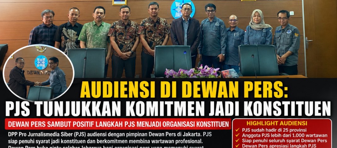 Dewan Pers Sambut Positif Langkah PJS Menjadi Organisasi Konstituen