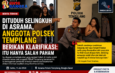Dituduh Selingkuh di Asrama, Anggota Polsek Tempilang Berikan Klarifikasi: Itu Hanya Salah Paham