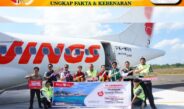 Perkuat Konektivitas Antarwilayah, Wings Air Resmi Hadir Kembali di Bandara Internasional H.A.S. Hanandjoeddin Melayani Rute Belitung-Pangkalpinang