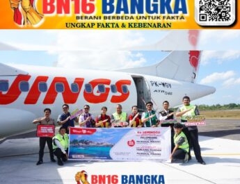 Perkuat Konektivitas Antarwilayah, Wings Air Resmi Hadir Kembali di Bandara Internasional H.A.S. Hanandjoeddin Melayani Rute Belitung-Pangkalpinang