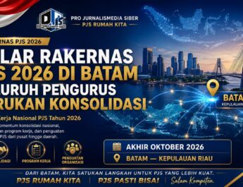 Gelar Rakernas PJS 2026 di Batam, Seluruh Pengurus Serukan Konsolidasi