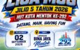 HUT Kota Mentok ke-292, Mentok Community Sport (MCS) kita meriahkan dengan Turnamen Sepak Bola