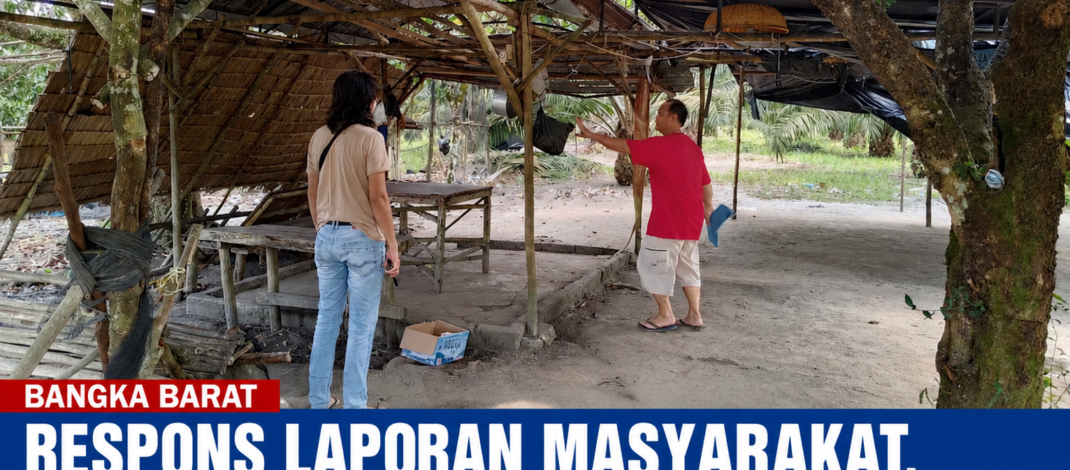 Respons Laporan Masyarakat, Polisi Pastikan Lokasi Judi Kodok-Kodok di Jebus Nihil Aktivitas