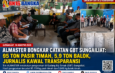 ALMASTER Bongkar Catatan GBT Sungailiat: 95 Ton Pasir Timah, 5,9 Ton Balok, Jurnalis Kawal Transparansi