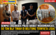 ‎Sempat Digerebek Polisi akibat Miskomunikasi, 50 Ton Biji Timah di Belitung Ternyata Legal