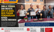 Dinilai Terbuka dan Inovatif, DPD PJS Babel Beri Piagam Penghargaan Kepada Kalapas kelas llA Sugeng Indrawan